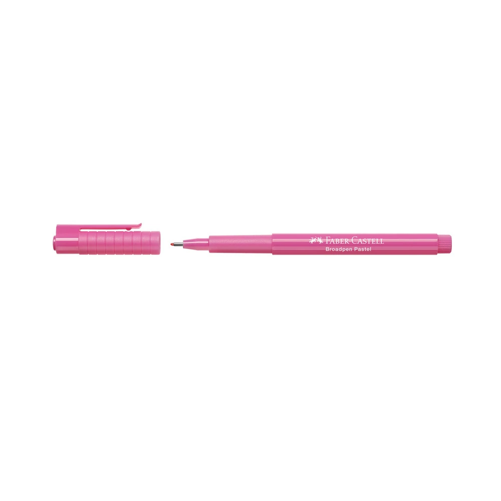 Faber-Castell Keçeli Kalem Broadpen 1554 Pastel Pembe