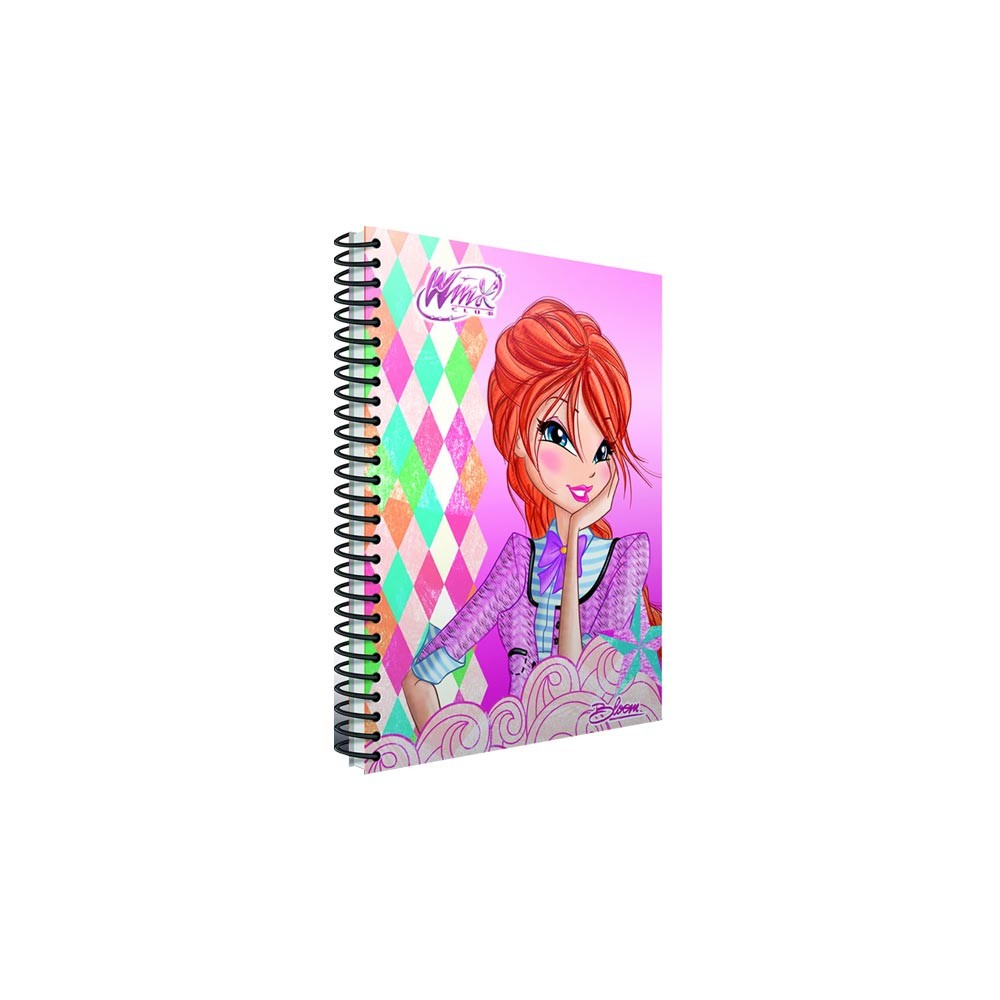 Gıpta Defter Winx Spiralli Karton Kapak A4 72 Yaprak Kareli