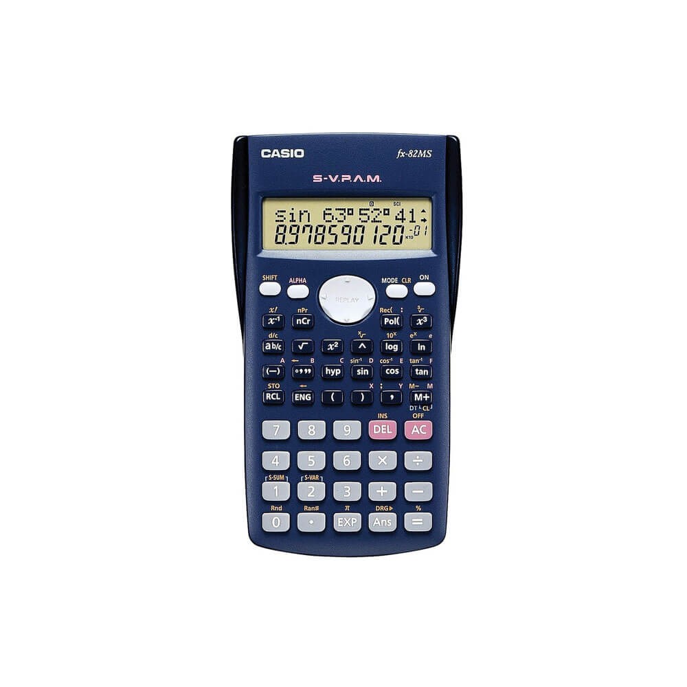 Casio Hesap Makinesi Bilimsel Fonksiyonlar 10+2 Hane
