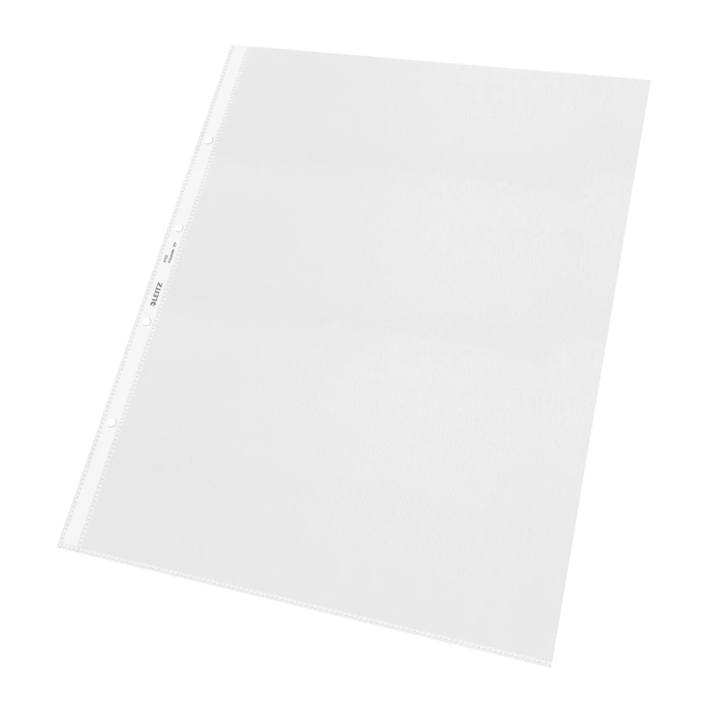 Leitz Delikli Poşet Dosya A3 Dikey 50'li Paket