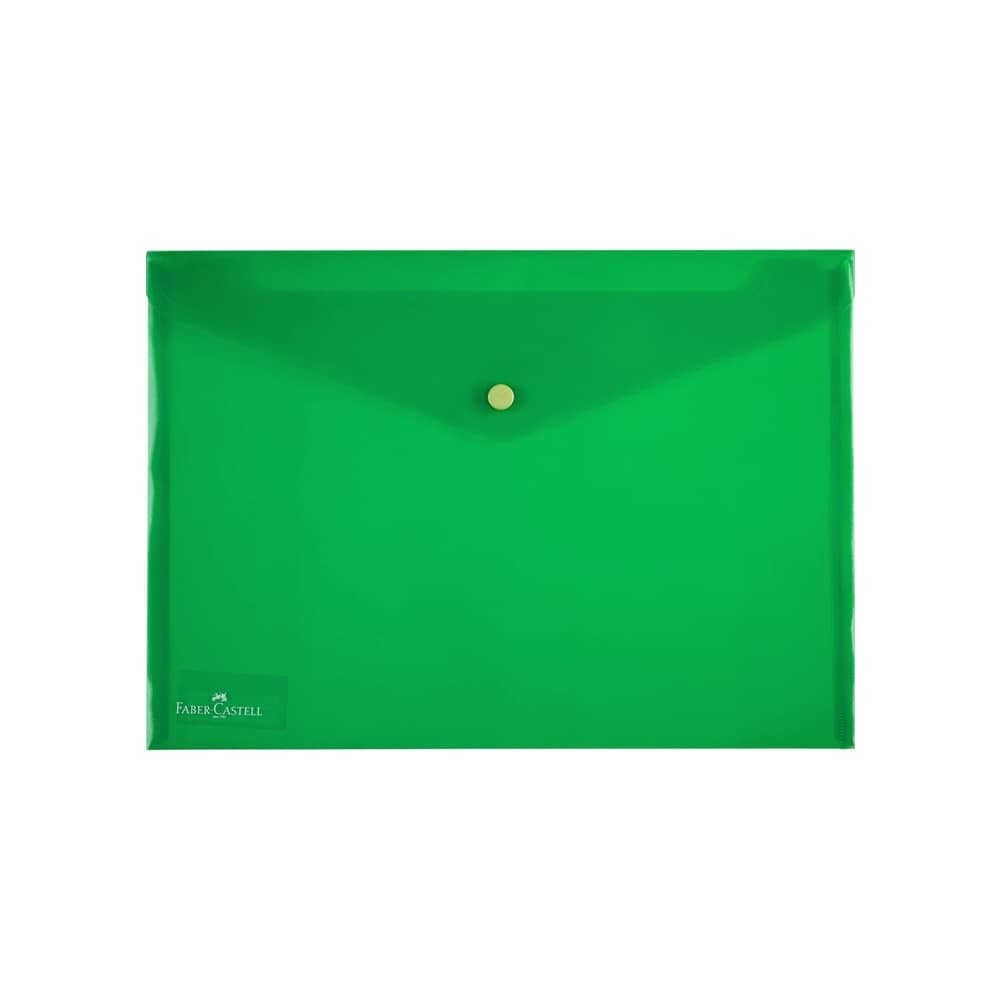 Faber-Castell Çıtçıtlı Dosya Yeşil