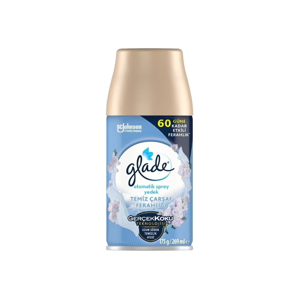Glade Otomatik Yedek Sprey Temiz Çarşaf Ferahlığı 269 ml