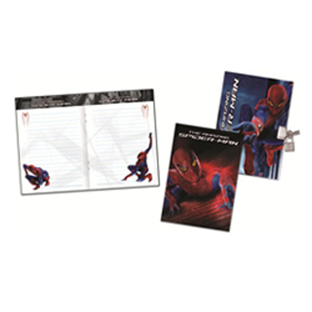 Keskin Color Hatıra Defteri Lüks Spiderman Kilitli 14x20 cm