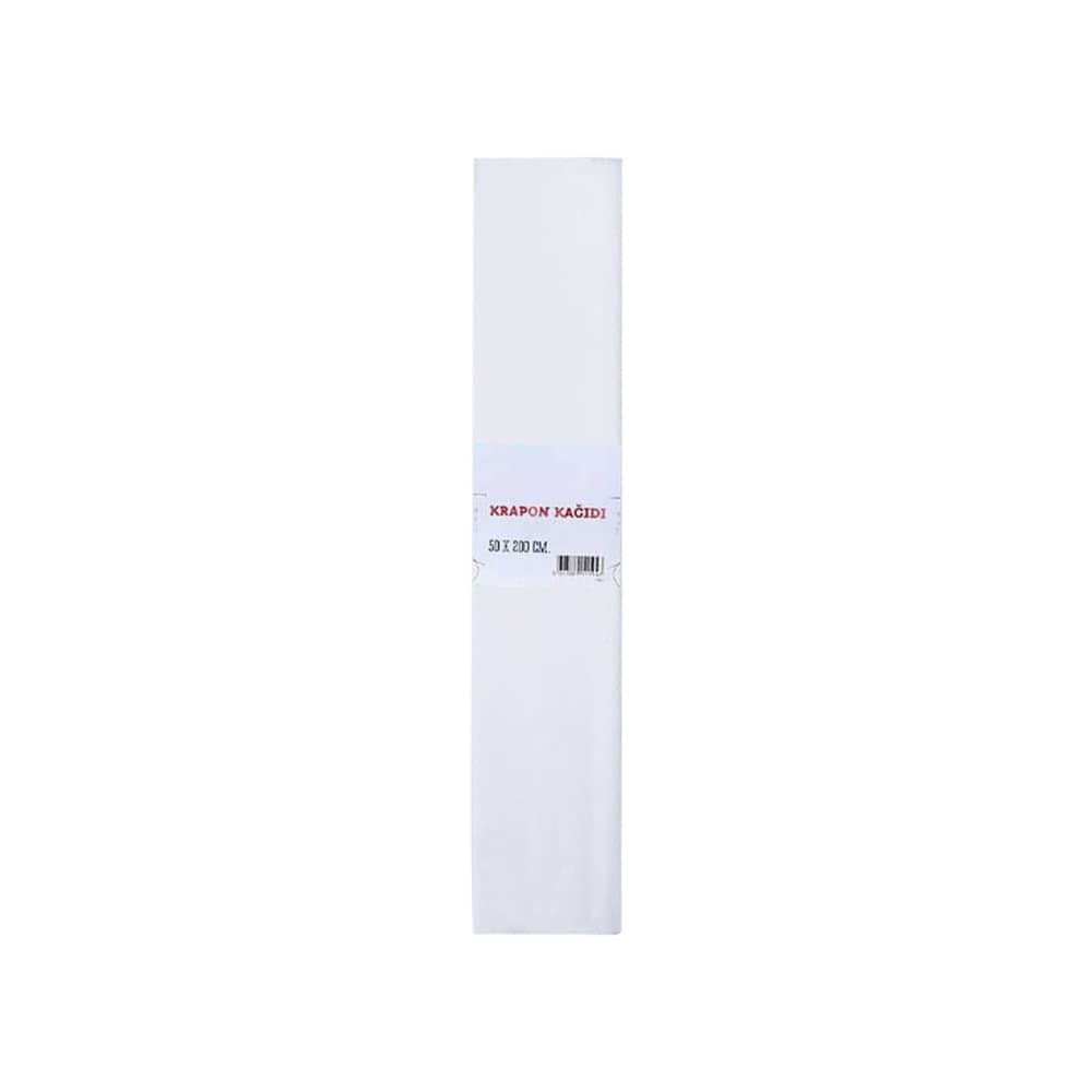 Gıpta Krapon Kağıdı 50x200 cm 10'lu Beyaz
