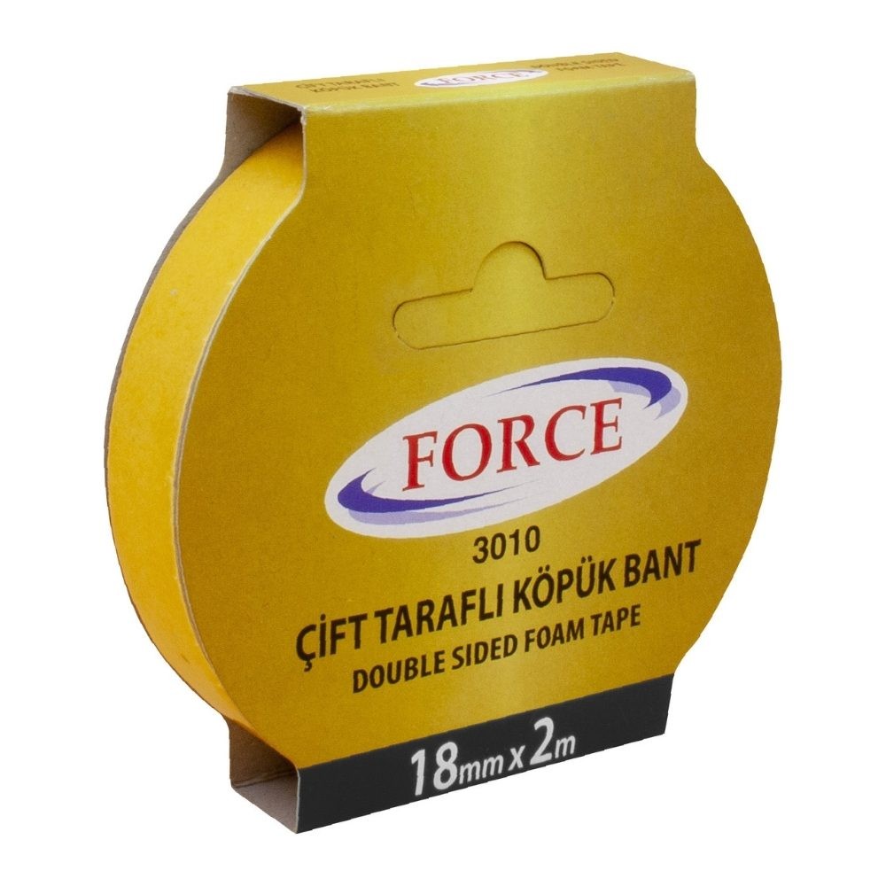 BANT ÇİFT TARAFLI 18X2M FORCE-PICATACK KQ 011 KÖPÜK