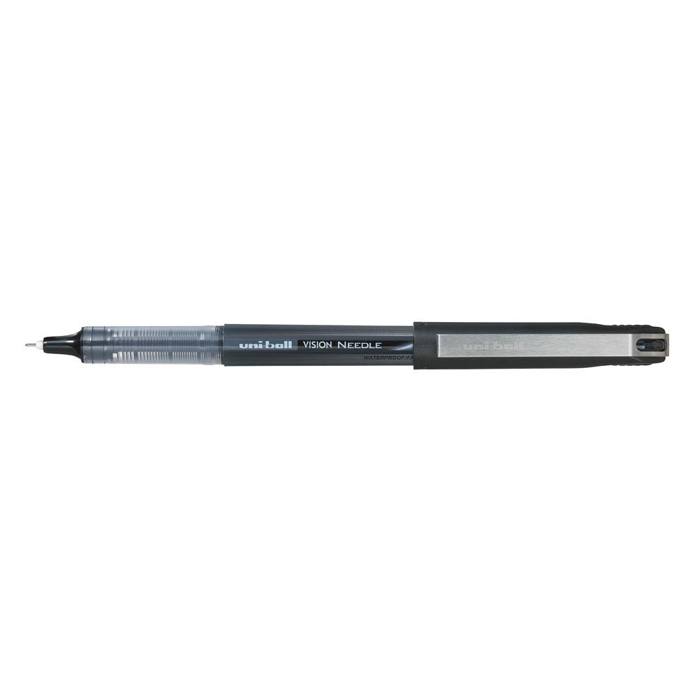 Uni-Ball İğne Uçlu Kalem Vision Needle 0,5 mm Siyah