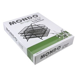 Mondo Evrak Rafı Perforeli 3'lü Siyah