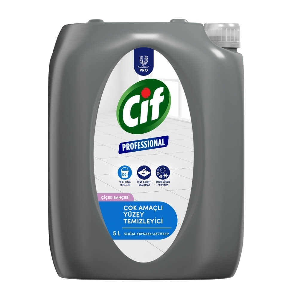 Cif Professional Yüzey Temizleyici Çiçek Bahçesi 5 Lt