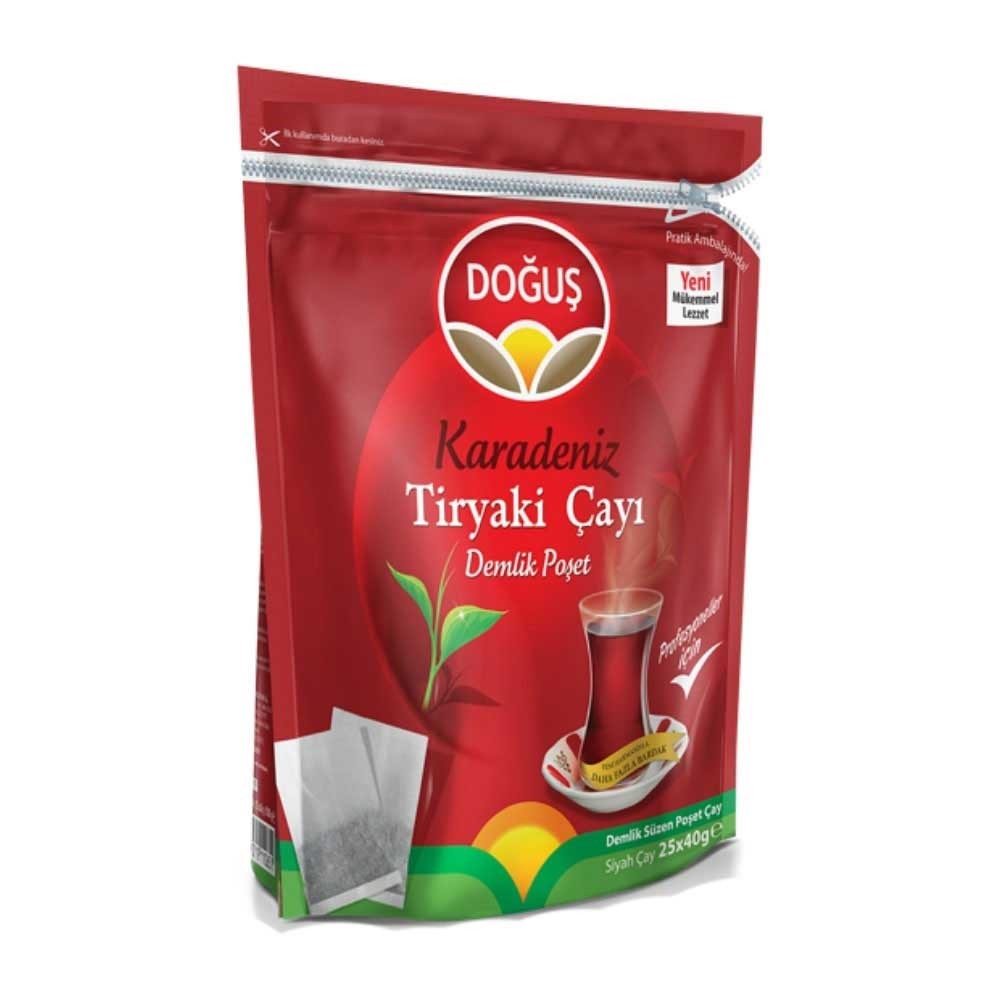 Doğuş Çay Karadeniz Tiryaki Demlik Poşet 25x40 gr