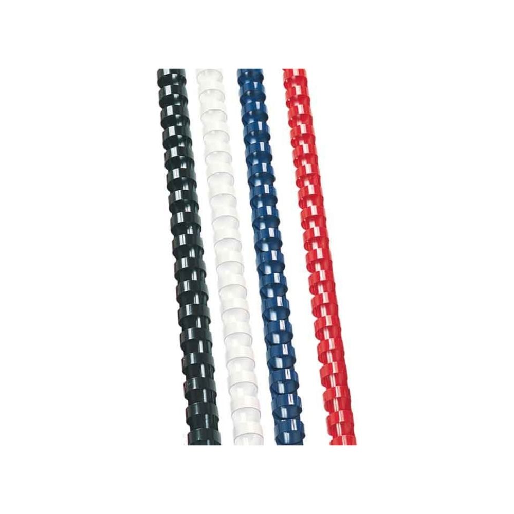 Sarff Plastik Spiral Delux 10 mm 100'lü Kırmızı