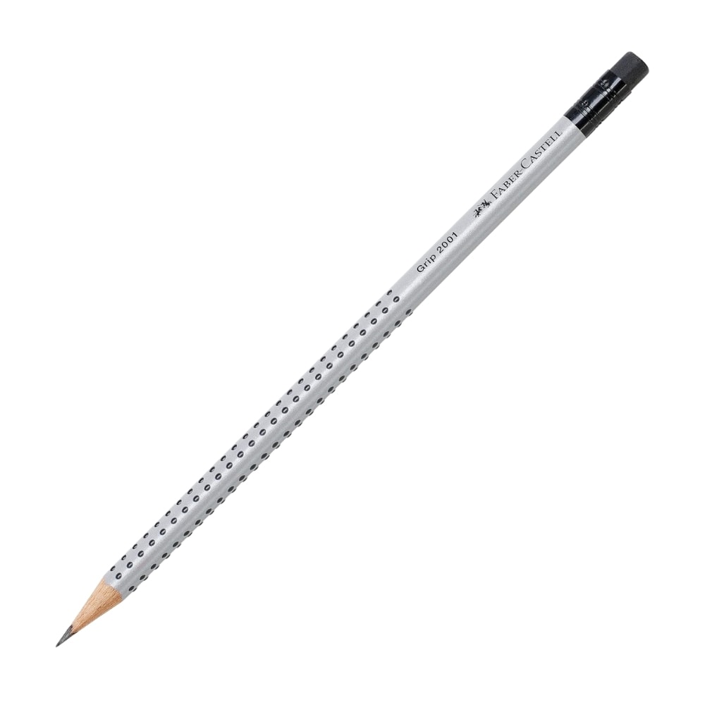 Faber-Castell Dereceli Kurşun Kalem Grip Silgili 2001 HB
