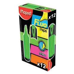 Maped Fosforlu Kalem Fluo Peps Mono Yeşil