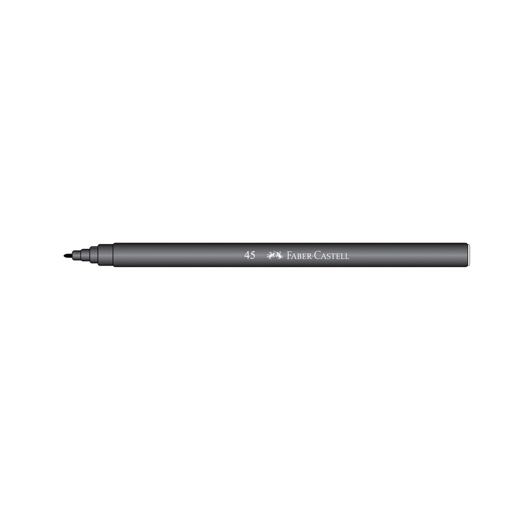 Faber-Castell Keçeli Kalem 45 Siyah
