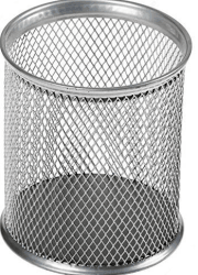 Globox Kalemlik Metal Tekli Gri