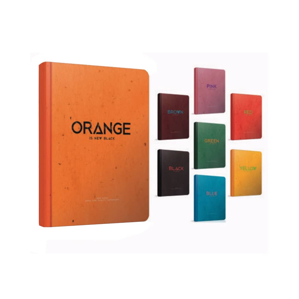 Gıpta New Notes İp Dikiş Sert Kapak Defter 17x24 cm 120 Yaprak Çizgili