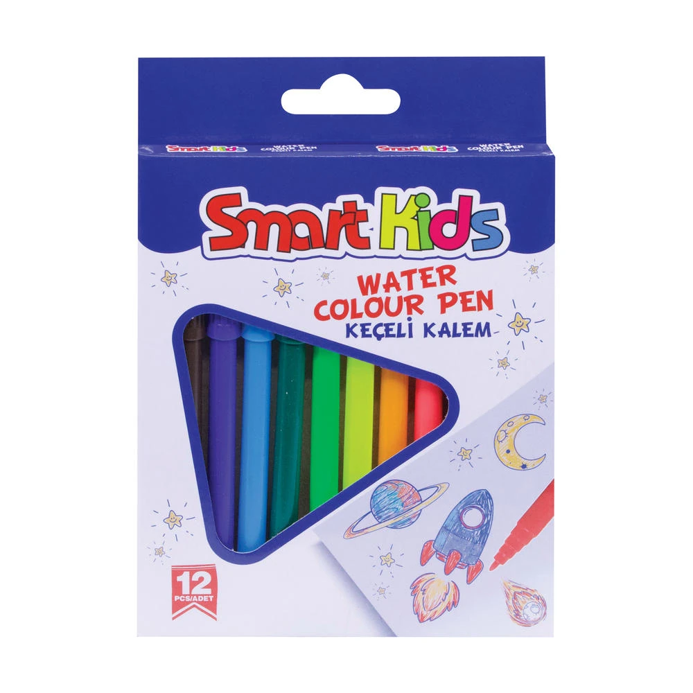 Globox Keçeli Kalem Kids 12'li