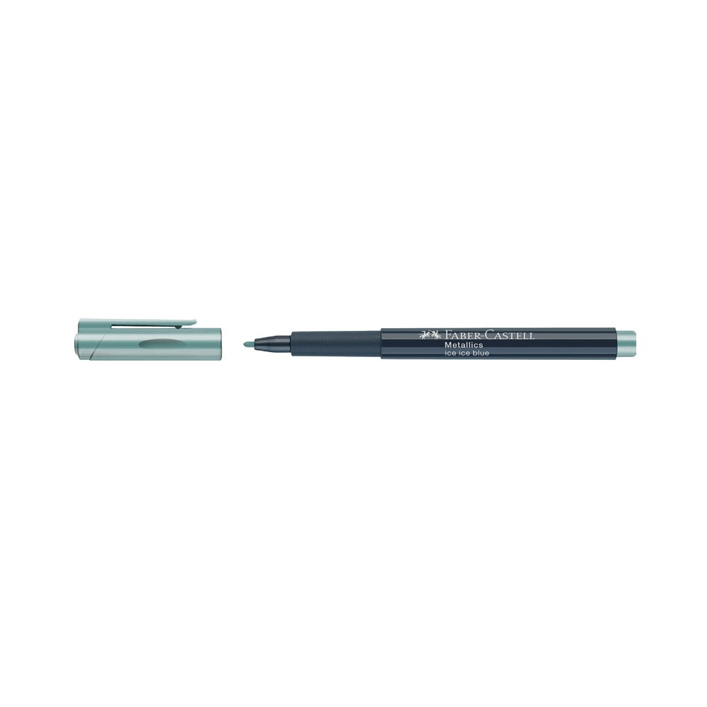 Faber-Castell Metalik Markör Buz Mavisi