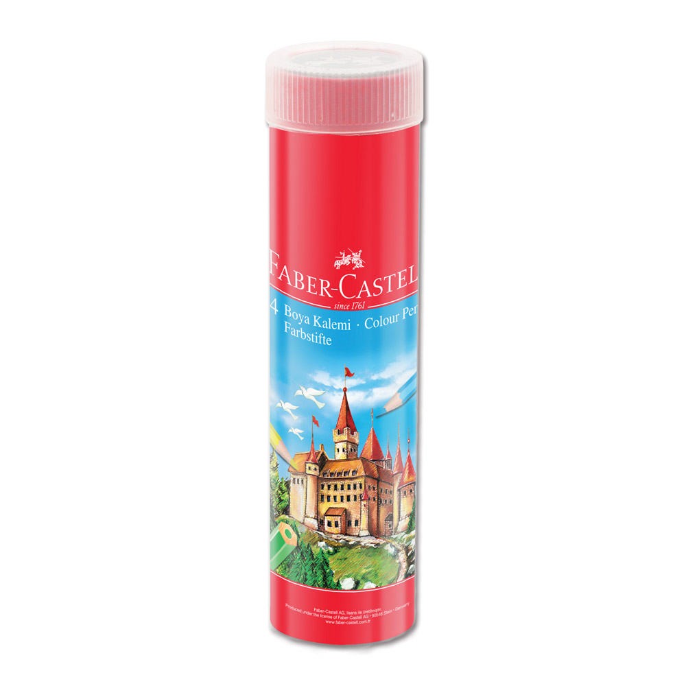 Faber-Castell Kuru Boya Red Line Metal Tüp 24'lü
