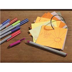 Edding Fineliner Keçeli Kalem İnce Uçlu Çelik Mavi