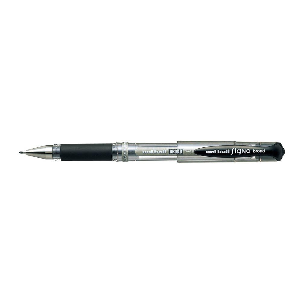 Uni-Ball Roller Kalem Broad 1.0 mm Siyah