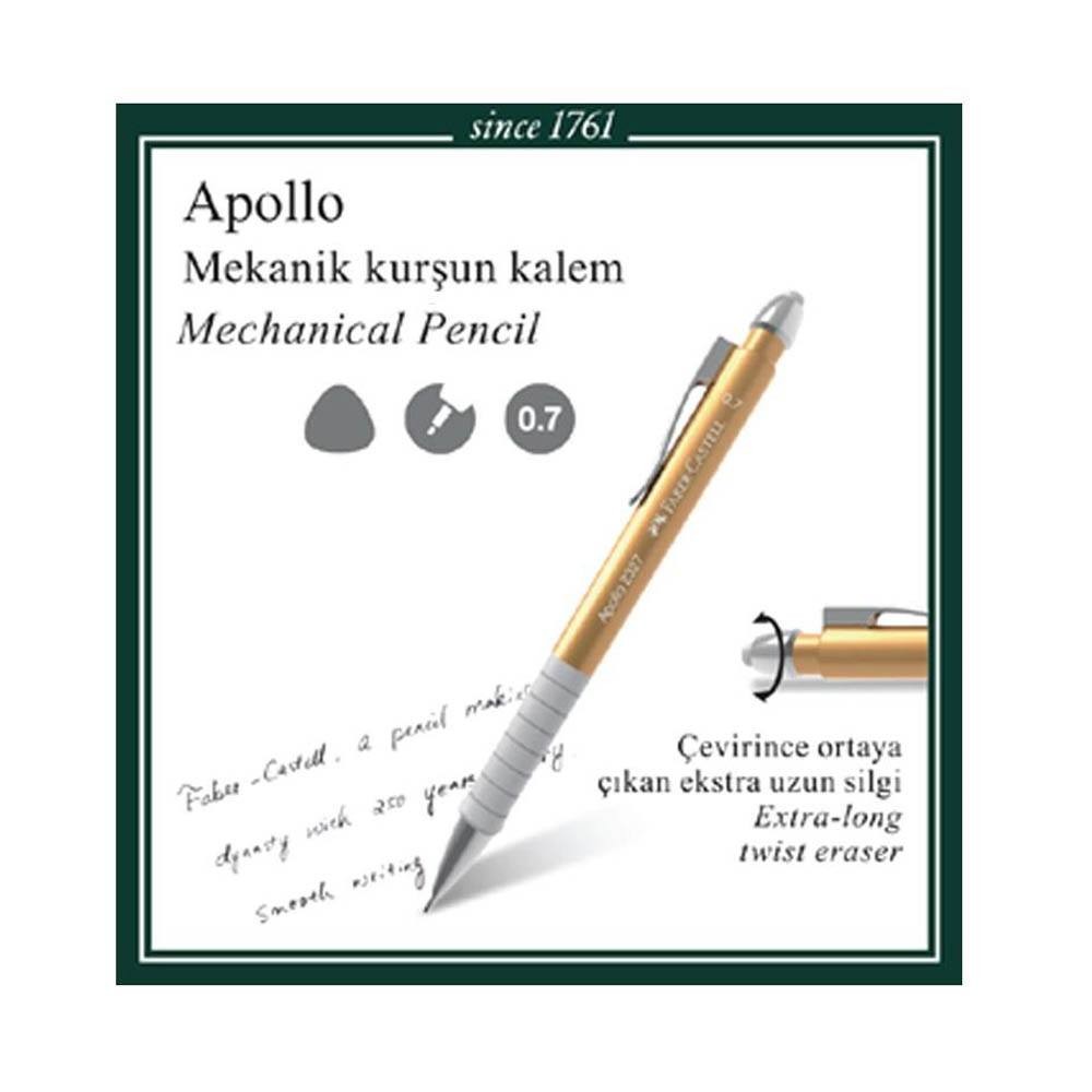 Faber-Castell Versatil Kalem Apollo Metalik 0.7 mm Gold