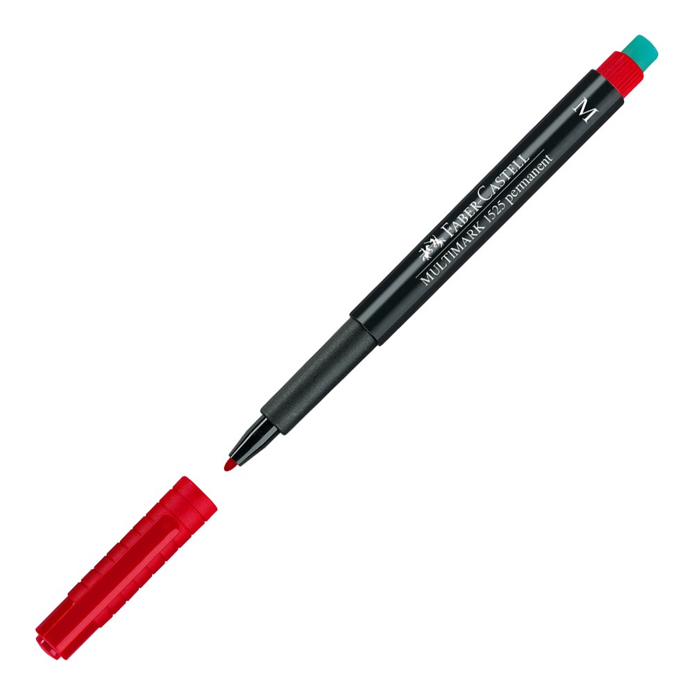Faber-Castell Asetat Kalemi M Kırmızı