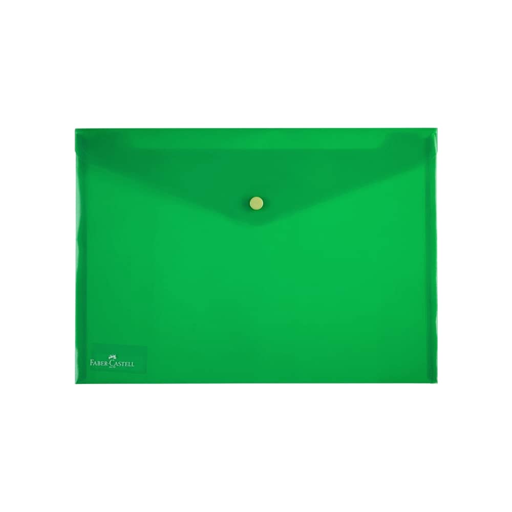 Faber-Castell Çıtçıtlı Dosya Yeşil