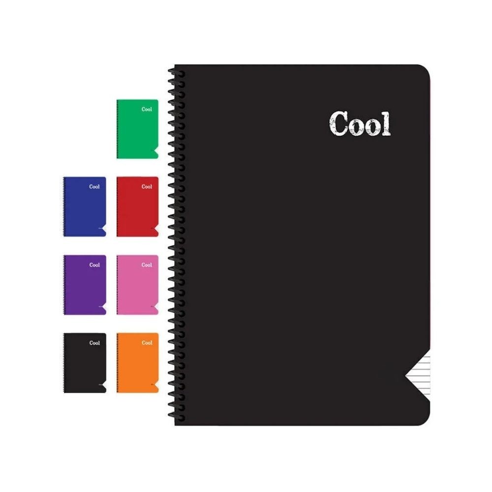 Keskin Color Defter Pp Kapak Spiralli Cool A5 72 Yaprak Kareli