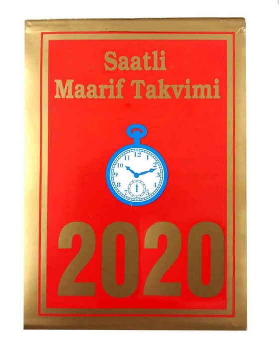 SAATLİ MAARİF TAKVİMİ B.BOY 2025