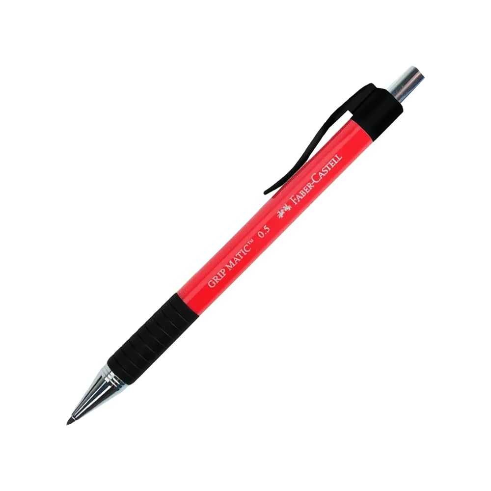 Faber-Castell Versatil Uçlu Kalem 1318 Grip Matic 0.5 mm Kırmızı