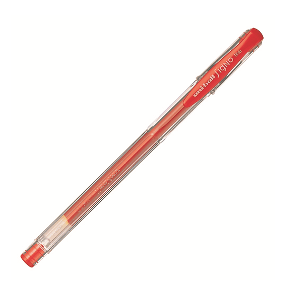 Uni-Ball Roller Kalem Signo Fine 0.7 mm Florasan Kırmızı