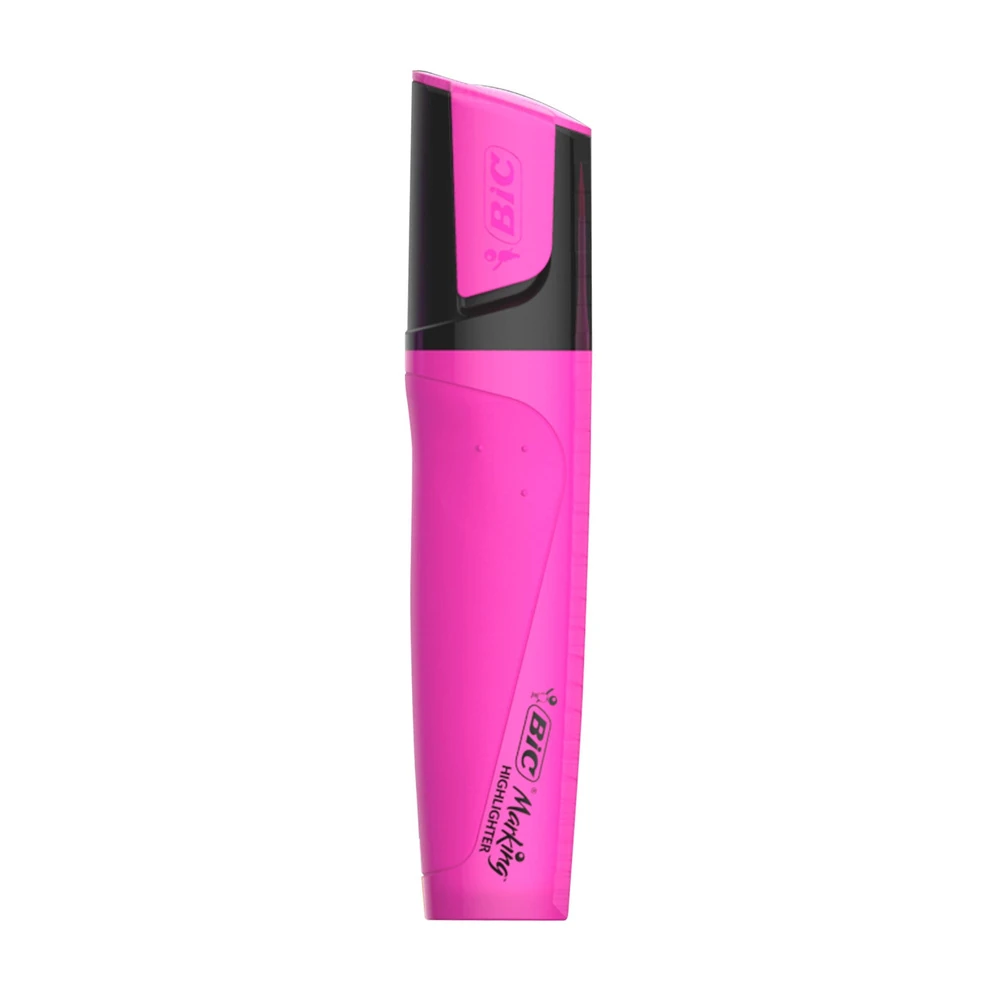 Bic Fosforlu Kalem Flat Highlighter Pembe