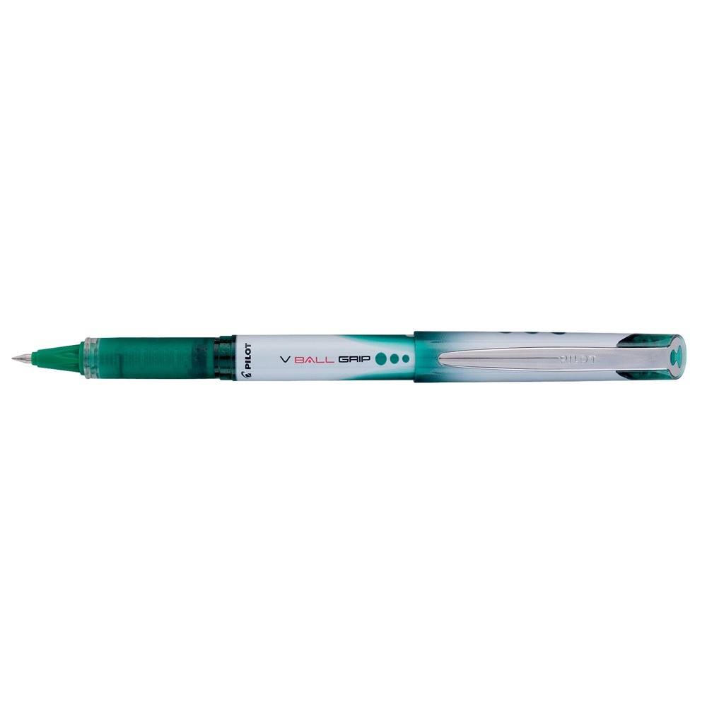 Pilot Roller Kalem V-Ball Grip Yuvarlak Uç 0.5 mm Yeşil