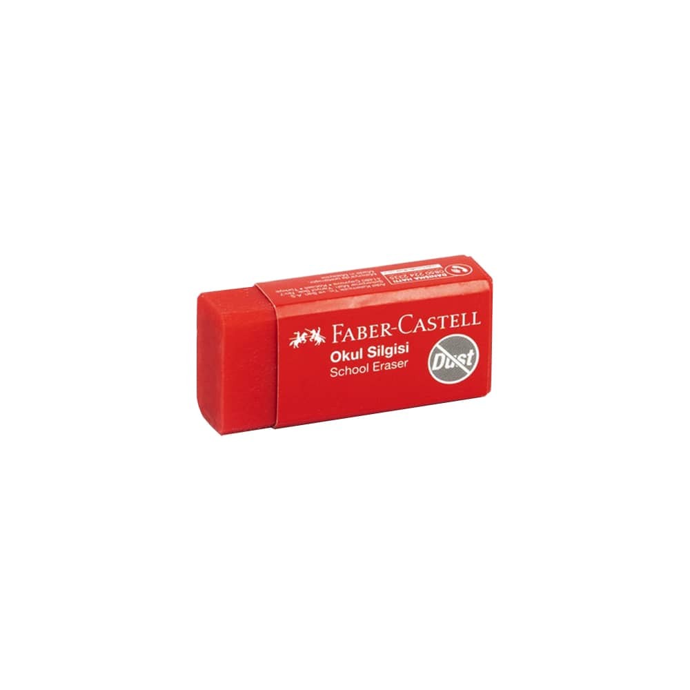 Faber-Castell Okul Silgisi Kırmızı 30