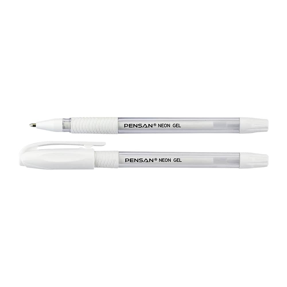 Pensan Jel Kalem Neon 1 mm Beyaz