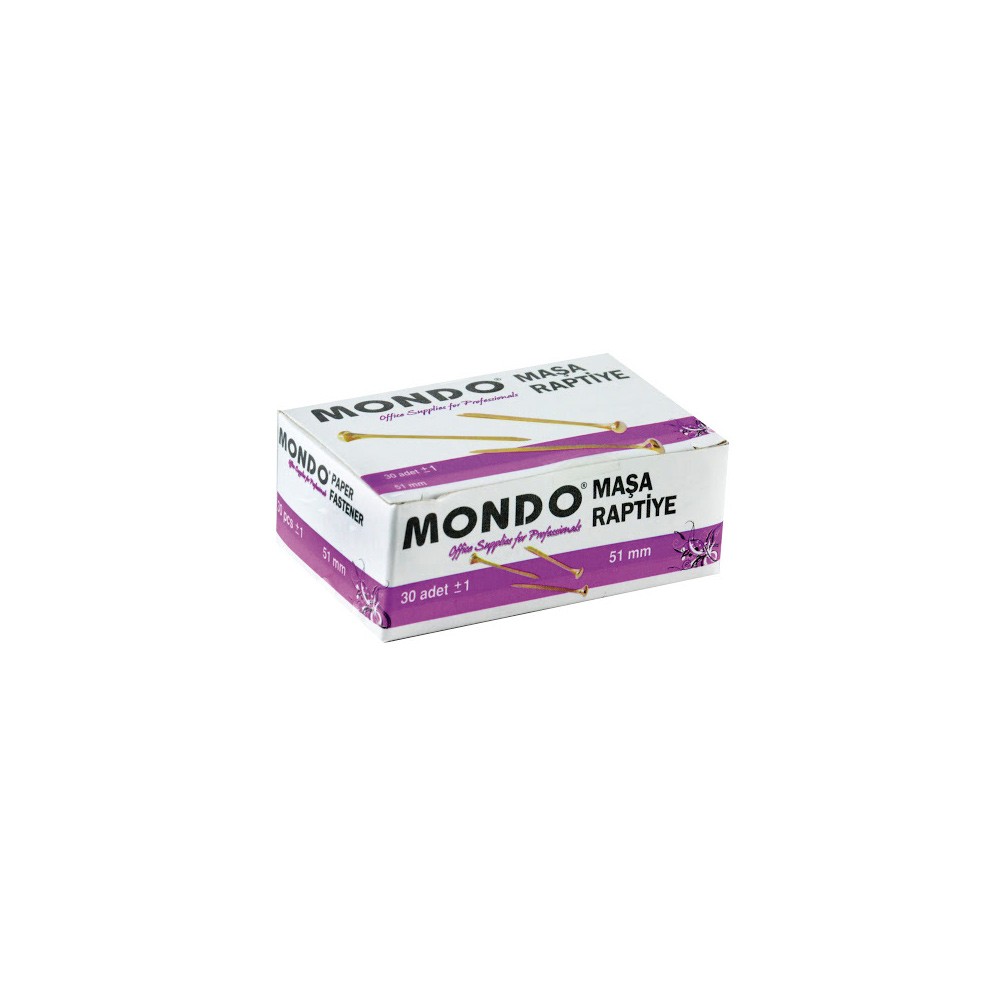 Mondo Maşa Raptiye 51 mm Altın Kutu