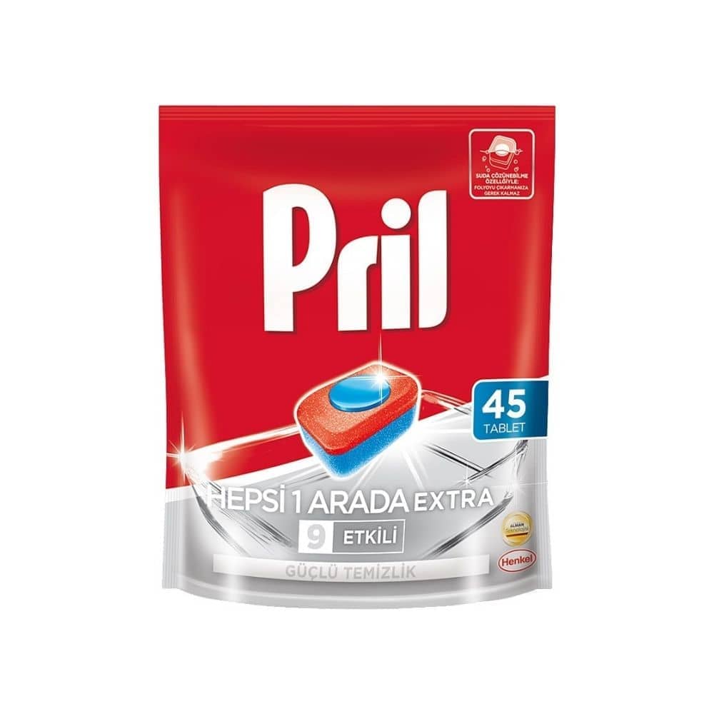 Pril Bulaşık Makinesi Tableti Hepsi 1 Arada 45'li