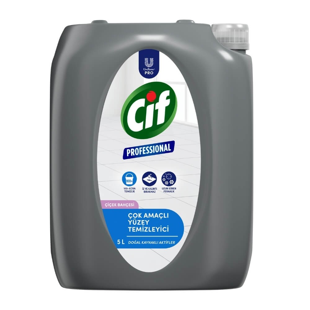 Cif Professional Yüzey Temizleyici Çiçek Bahçesi 5 Lt