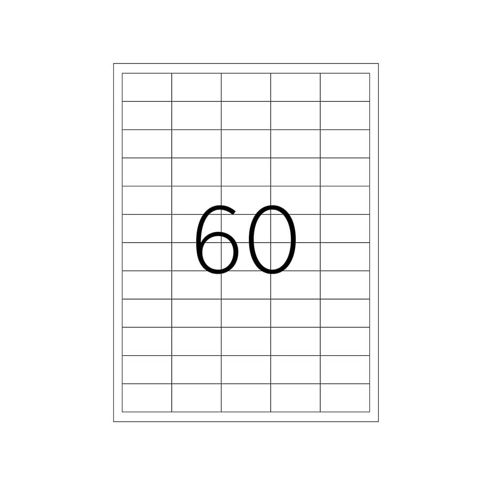 Tanex Laser Etiket 24x40 mm TW- 2260