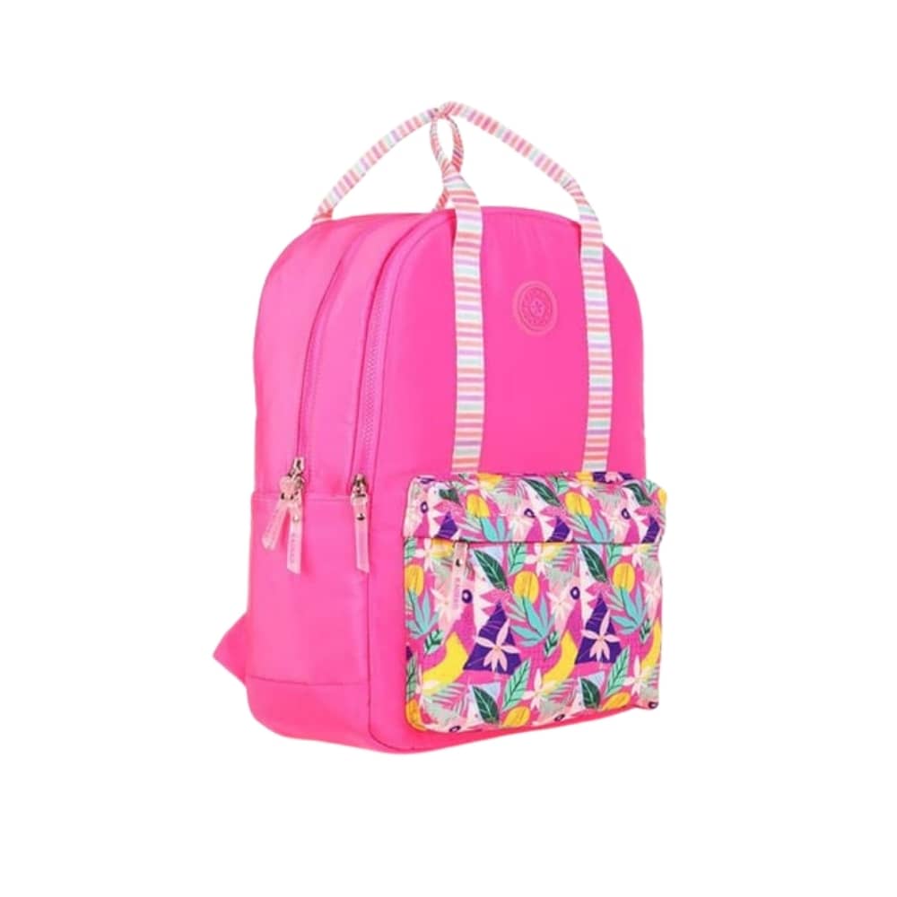 Kaukko Sırt Çantası Double Stripe Pink