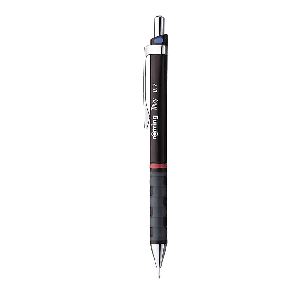 Rotring Versatil Uçlu Kalem Tikky RD 0.7 mm + Min Kalem ucu Silgi Bordo