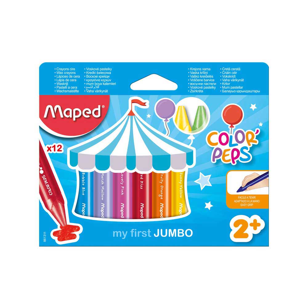 Maped Mum Boya Jumbo Color Peps 12'li