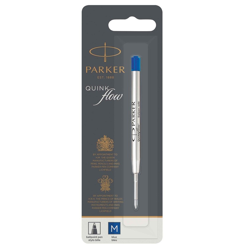 Parker Quinkflow Tükenmez Kalem Yedeği Medium Uç Mavi