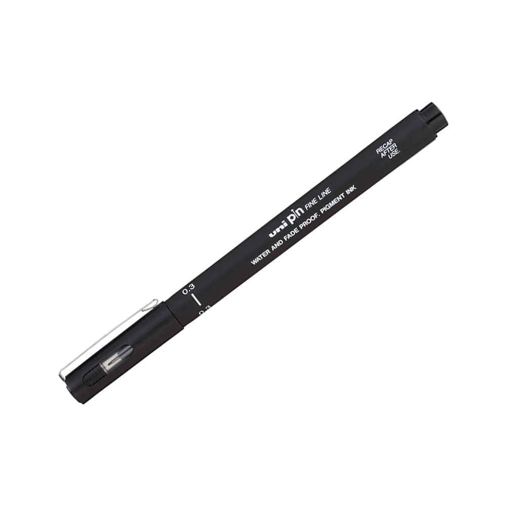 Uni-Ball İğne Uçlu Kalem 0.3 mm Siyah
