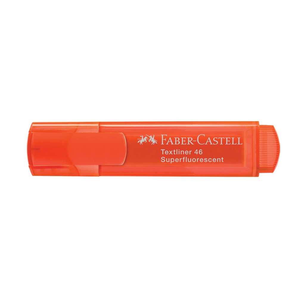 Faber-Castell Fosforlu Kalem Şeffaf Gövde 1546 Turuncu