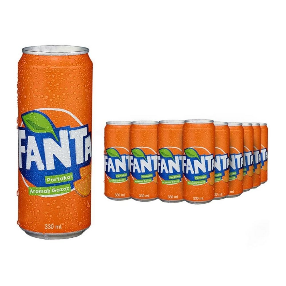 Fanta Kutu 330 ml 24'lü