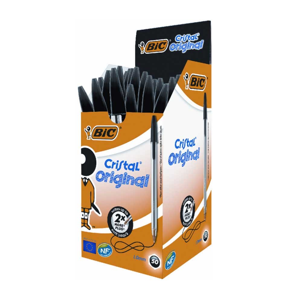 Bic Tükenmez Kalem Cristal Medium 1.0 mm Siyah