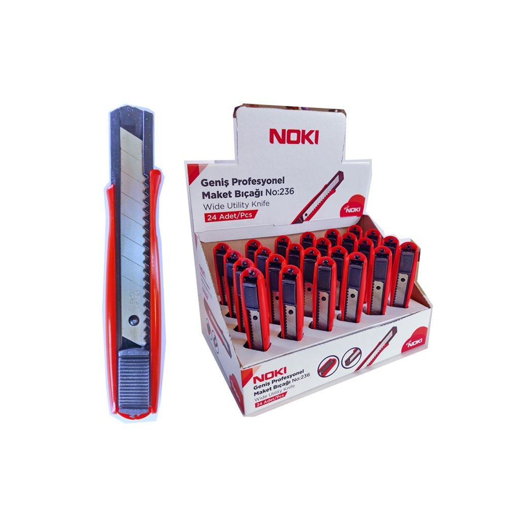 Noki Maket Bıçağı Geniş Profesyonel