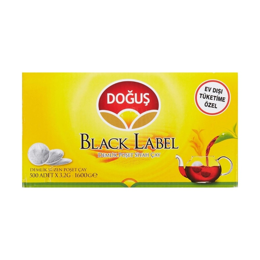 Doğuş Çay Black Label Demlik Poşet 3.2 gr 500'lü