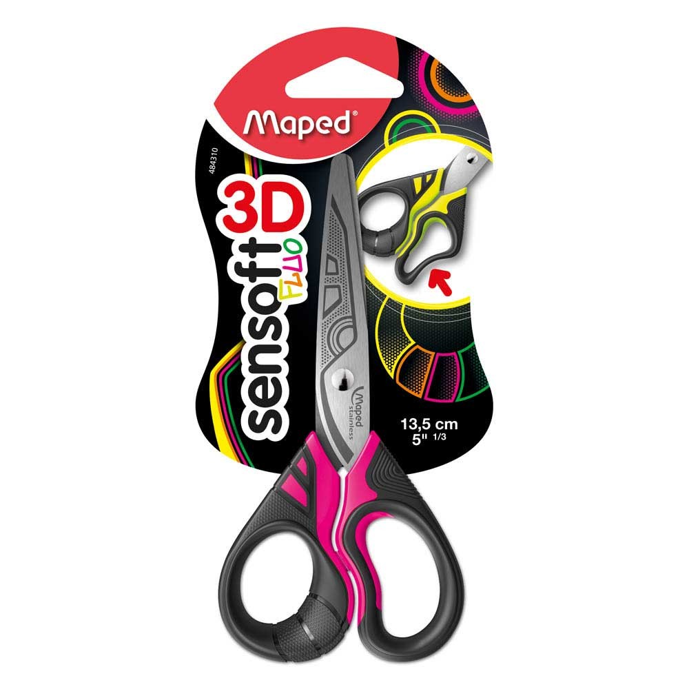 Maped Makas Sensoft Fluo 13.5 cm